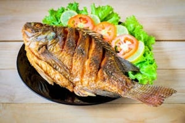Golden Crispy Tilapia.