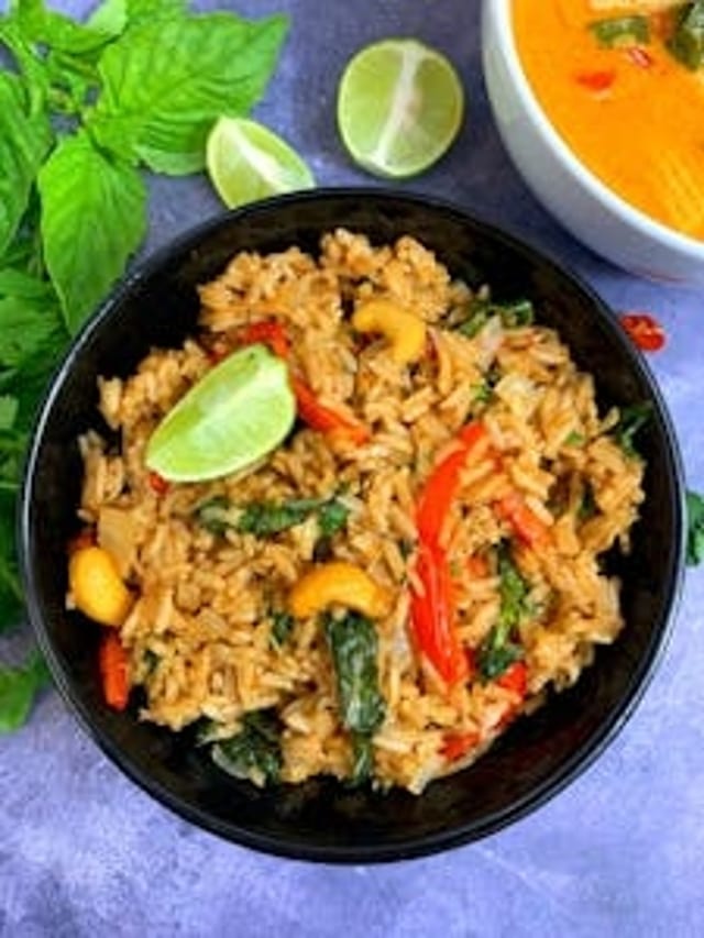 Thai Street Style Fried Rice.